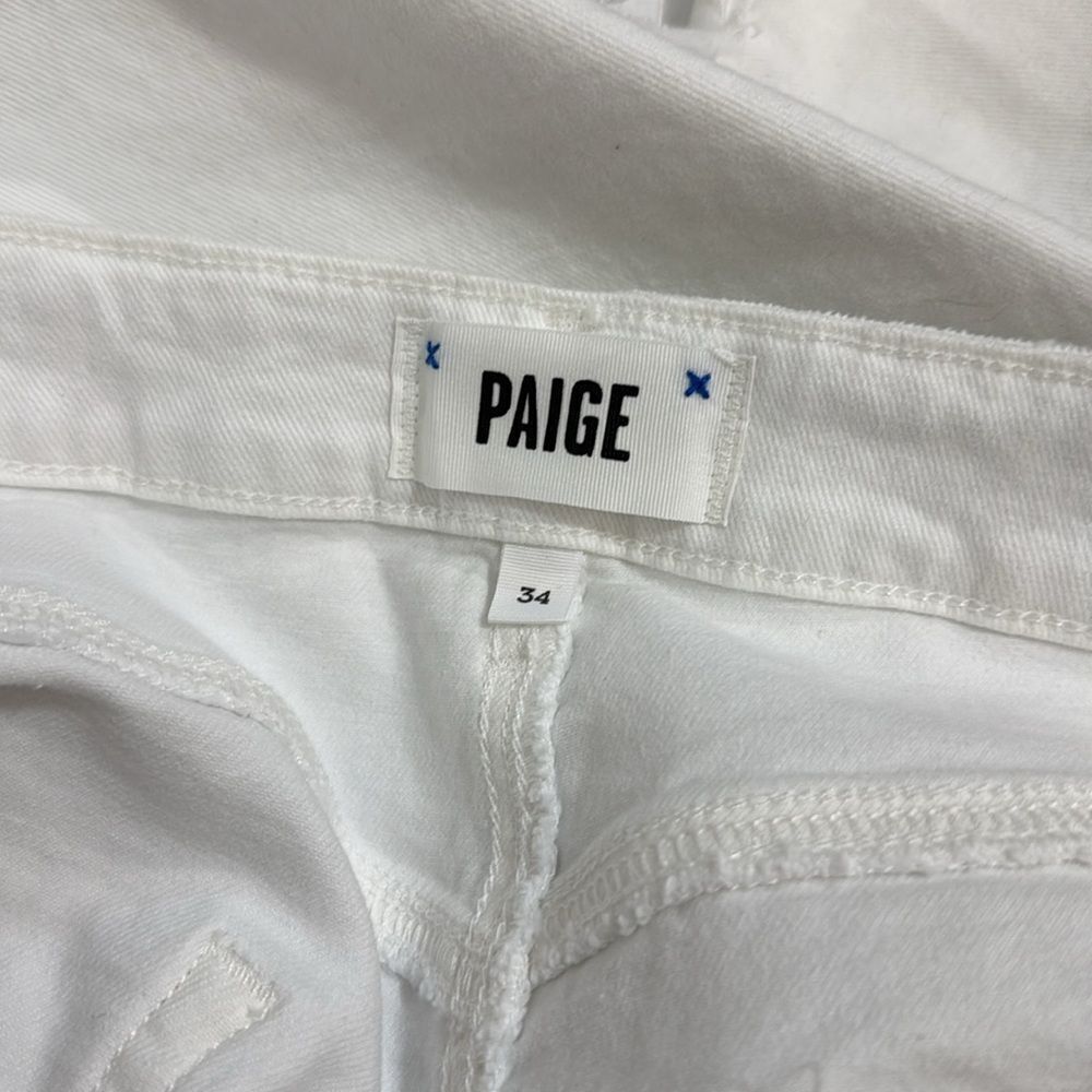 NWT PAIGE Women's Flaunt Ultra High Rise Slightly a Lined Waist Shorts Size 34 - Picture 7 of 11